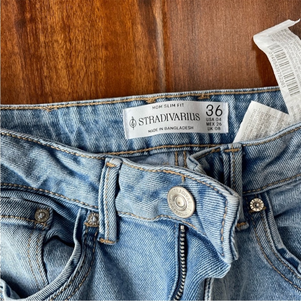 BUNDLE - 3 Pairs of Slim Fit Mom Jeans - Blue + Black - Picture 3 of 12